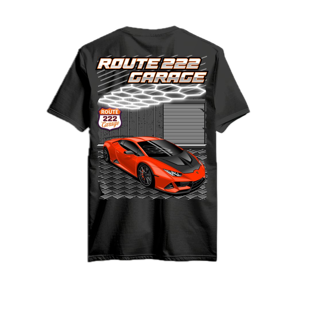 Route 222 Lambo Shirt + 39 Free Giveaway Entries