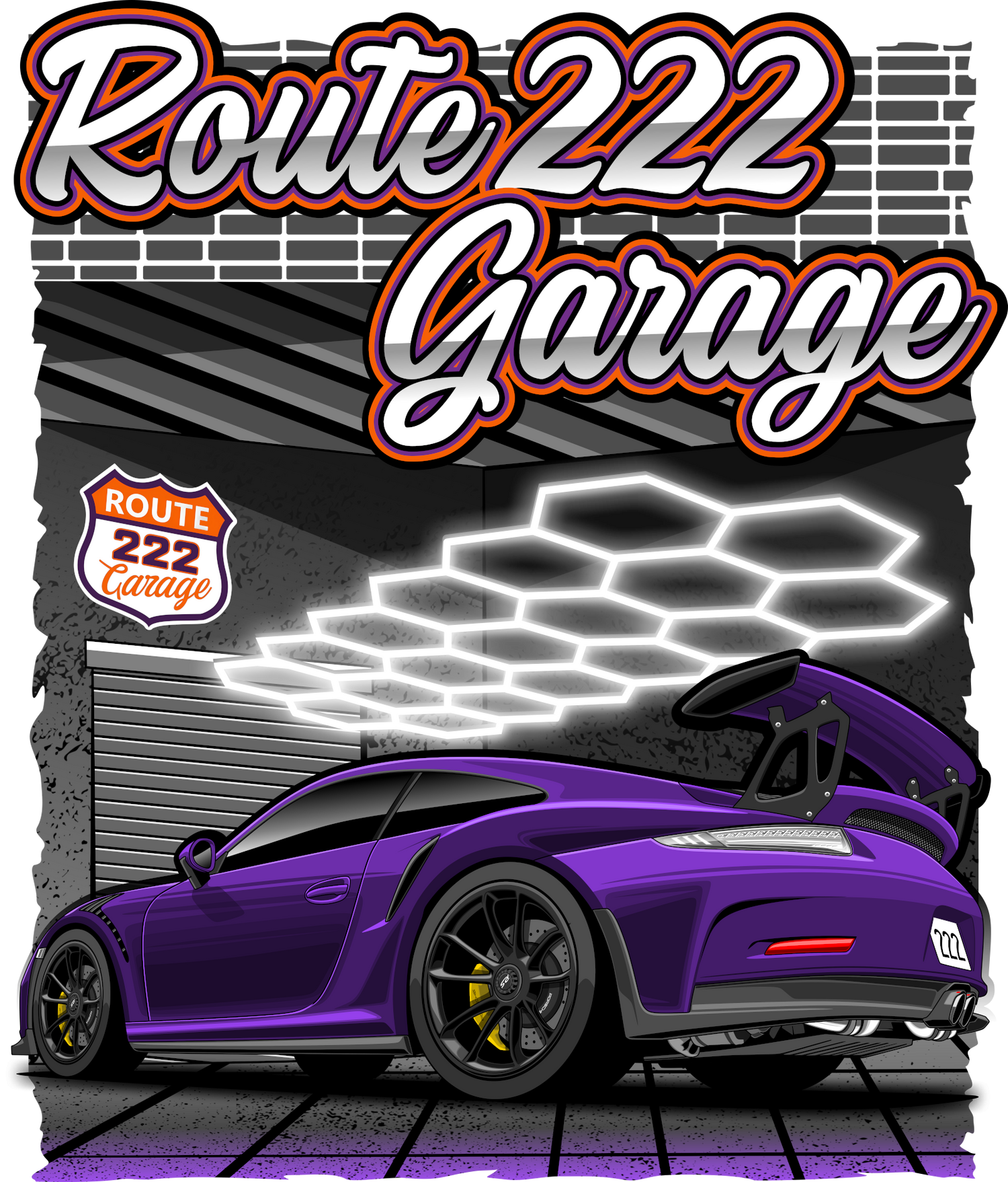 Route 222 GT3 RS Shirt + 39 Free Giveaway Entries